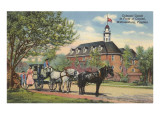 Colonial Coach, Williamsburg, Virginia Posters