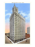 Kirby Building, Dallas, Texas Giclee Print