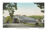 Covered Bridge, Woodstock, Vermont Posters
