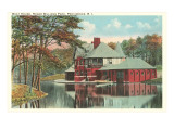 Boat House, Roger Williams Park, Providence, Rhode Island Prints