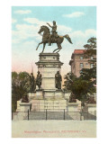 Washington Monument, Richmond, Virginia Print
