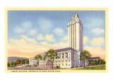 University Library, Austin, Texas Giclee Print