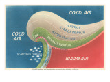 Cloud Formation and Precipitation at an Occluded Front Posters