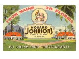 Ad for Howard Johnson's Posters