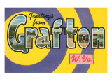 Greetings from Grafton, West Virginia Posters