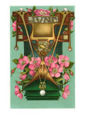 Art Nouveau June, Cancer Giclee Print