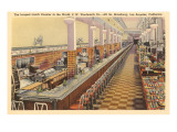 Longest Lunch Counter, Retro reproduction procédé giclée