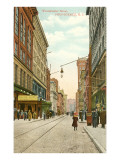 Westminster Street, Providence, Rhode Island reproduction procédé giclée
