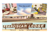 Franciscan Lodge, Motel Giclee Print