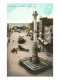 Confederate Monument, Norfolk, Virginia Giclee Print