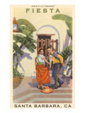 Poster for Fiesta Days, Santa Barbara, California Giclee Print Poster for Fiesta Days, Santa Barbara, California Giclee Print