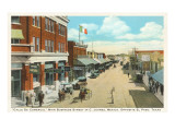 Calle de Comercio, Juarez, Mexico Prints