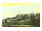 Casa del Senador, Elkins, Virginia Oeste Lámina giclée