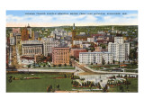 View over Milwaukee, Wisconsin Posters