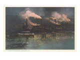 Carnegie Furnaces, Braddock, Pennsylvania Prints