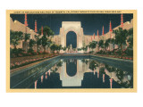 San Francisco World's Court of Reflections Print