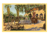 Old Mission, Santa Barbara, California Prints