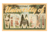 Greetings from University of Vermont Posters