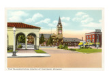 Transportation Center, Cheyenne, Wyoming Wydruk giclee Transportation Center, Cheyenne, Wyoming Wydruk giclee