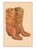Fancy Cowboy Boots Posters