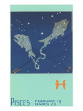 Pisces, the Fish Giclee Print