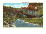 Natural Bridge, La Prele Creek, Casper, Wyoming Posters