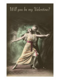Will You Be My Valentine, Tango Dancers Pósters Will You Be My Valentine, Tango Dancers Pósters