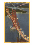 Le pont du Golden Gate, San Francisco, Californie Posters