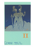 Gemini, the Twins Giclee Print