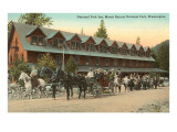 National Park Inn, Mt. Rainier, Washington Giclee Print