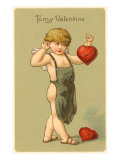 To My Valentine, Cupid with Broken Hearts Photo