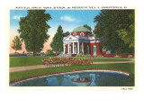 Monticello, Charlottesville, Virginia Prints