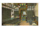 Interior, Drug Store, Chinatown, San Francisco, California Prints