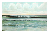 Combing Wave, Narragansett Pier, Rhode Island Prints