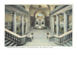 Staircases, State Capitol, Salt Lake City, Utah Print