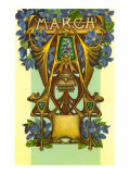 Art Nouveau March, Aries reproduction procédé giclée