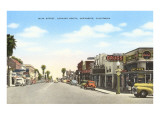Main Street, Oceanside, California Giclee Print