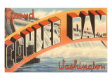 Grand Coulee Dam, Washington Posters