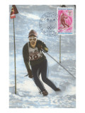 Slalom Ski Racing Prints