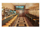 Interior, Retro Diner reproduction procédé giclée