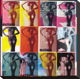 Eclats II Reproduction transférée sur toile par Paul Raynal