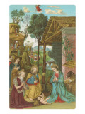Nativity Scene by Pinturicchio, Rome Giclee Print by Bernardino di Betto Pinturicchio