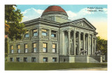Public Library, Oshkosh, Wisconsin Giclee Print
