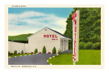 Palmer's Vintage Motel Giclee Print