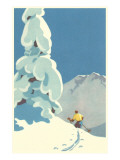 Skier, Graphics Posters