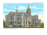 State Capitol, Cheyenne, Wyoming Giclee Print
