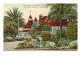 Hotel del Coronado in Winter, San Diego, California Giclee Print