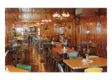 Interior, Roadside Retro Coffee Shop Giclee Print