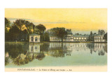 Carp Pond by Fontainebleau Palace, France Photo