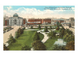 City Hall and Park, Providence, Rhode Island Prints